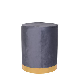 INFINITY HOME POUF GRIGIO ANTRACITE