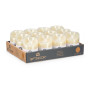 ARTE REGAL CANDELA LED 10X7,5CM CREMA