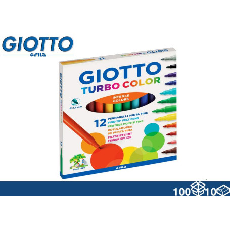 GIOTTO COLORI TURBO COLOR 12PZ