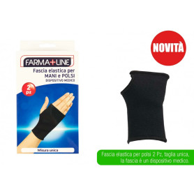 FARMALINE FASCIA ELASTICA MANI POLSI 2PZ