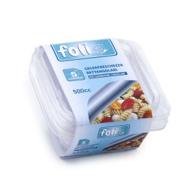 FOLI' PACK CONT SALVAFRESCHEZZA 500CC 5P