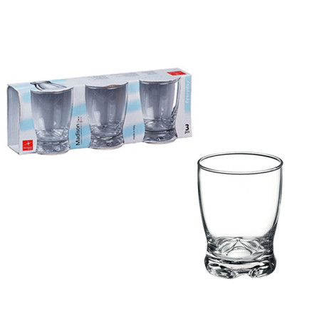 BORMIOLI BICCHIERE SET 3PZ. MADISON VINO