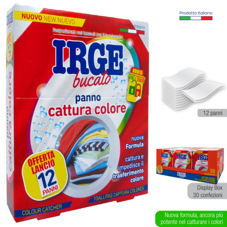 IRGE PANNO CATT. COLORE 12 FOGLI