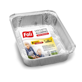 FOLI' PACK CONT ALLUMINIO C/C 8PORZ 2PZ