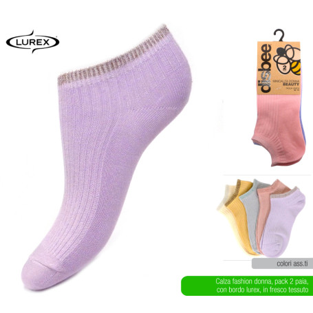 DISBEE MINICALZA DONNA BEAUTY 2PZ 36-41