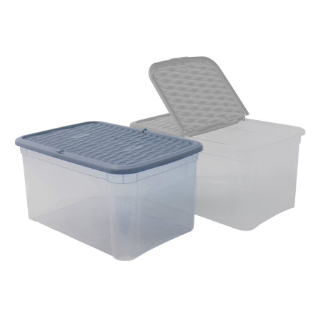 B&F STORAGE BOX MAREA 58X39X29 BLU AV/GR