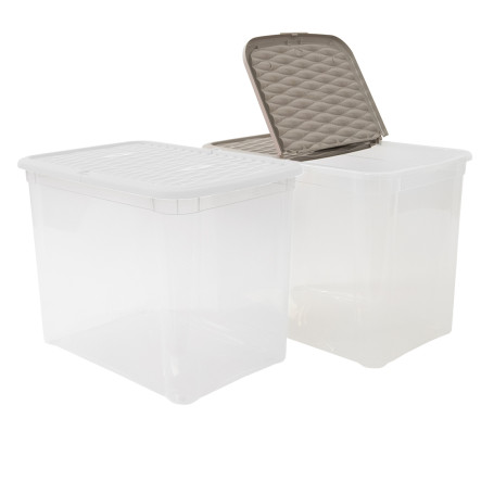 B&F STORAGE BOX MAREA 58X39X43 BIANCO/TO