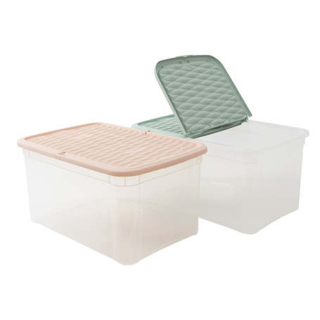 B&F STORAGE BOX MAREA 58X39X29 VERDE/CI