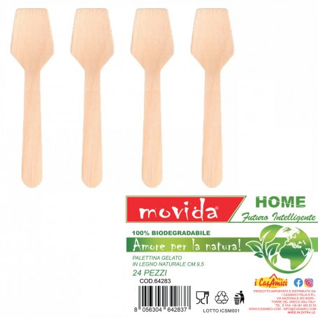 MOVIDA PALETTINA GELATO LEGNO 24PZ