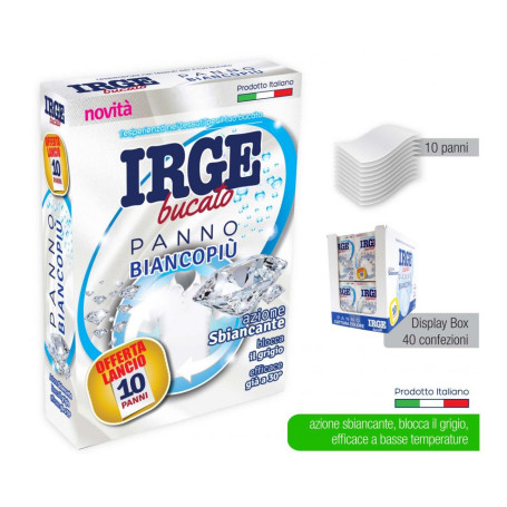 IRGE PANNO CATT. COLORE BIANCO 10 FOGLI