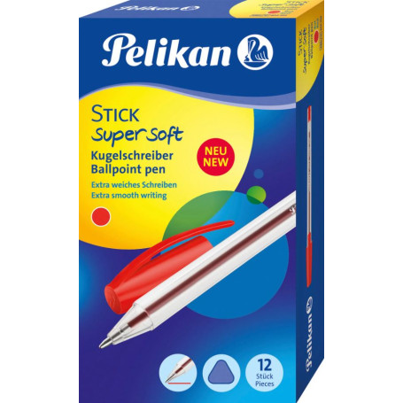 PELIKAN SFERA STICK SUPER SOFT ROSSO 1PZ