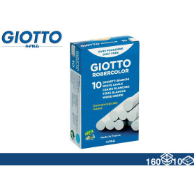 GIOTTO GESSETTI ROBERCOLOR BIANCHI 10PZ