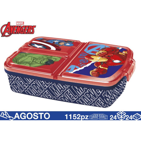 EOL FOOD PORTAPRANZO 17X19X7 AVENGERS