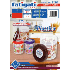 FATIGATI BARATTOLO PLASTICA 500ML