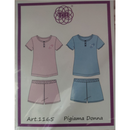 TR PIGIAMA DONNA IN BUSTA ART.1165