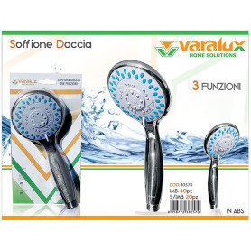 VARALUX SOFFIONE DOCCIA 3 FUNZIONI