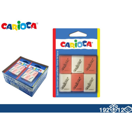 CARIOCA GOMME 6PZ