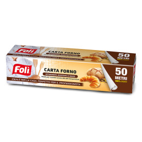 FOLI' ROLL ROTOLO CARTA FORNO 50MT