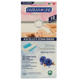 FARMALINE STRISCE DEPILAT BIKINI/ASCELLE